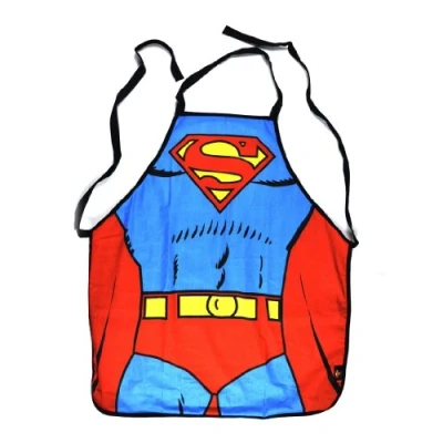 Image of Character Apron in a Tube Superman Suit