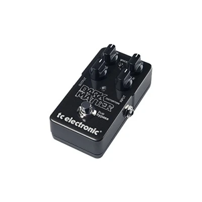 Image of TC Electronic DARK MATTER Distortion Phenomenal Pedal with Extreme Dynamic Range, Two Band EQ and Voicing Switch