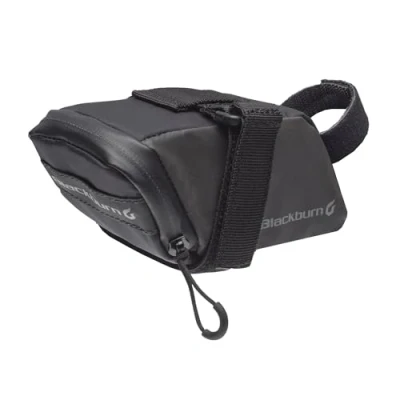 Image of Blackburn Grid Small Seat Bag Water Resistant Reflective 0.4L Black