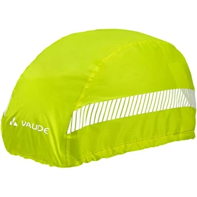 Image of VAUDE Luminum Helmet Rain Cover, Neon Yellow, One Size, 407391360000