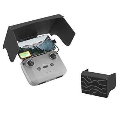 Image of Sun Hood Compatible for DJI Mini 3 Pro RC N1 Remote Control, Foldable Sunshade Mavic 3/Mini 2 /Air 2/ Air 2S