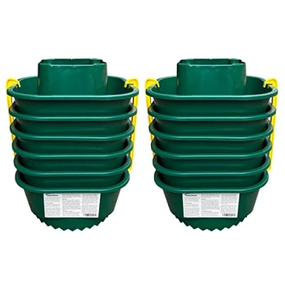 Image of Selections Tomato &amp; Vegetable Growbag Pots (Pack of 12) Indoor or Outdoor Usage, Large
