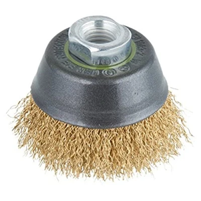Image of wolfcraft Brass Wire Cup Brush I 2748000