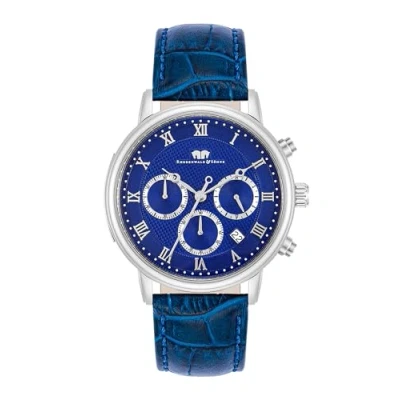 Image of Rhodenwald &amp; Söhne Mens Stainless Steel Watch Blue (archived) One Size