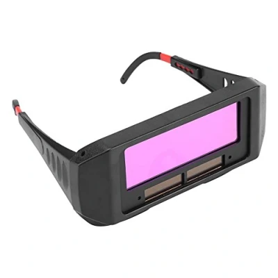 Image of Auto Darkening Welding Goggles, Solar TIG MIG Goggles Welder Eyes Glasses for Gas Welding/Steel Welding/Cutting