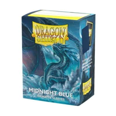 Image of Dragon Shield 100ct Box Midnight Blue Matte Sleeves