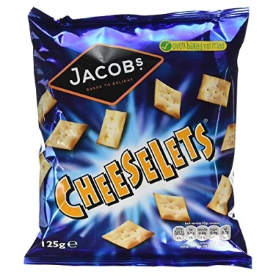Image of Jacobs Cheeselets 125 g (Pack of 6)