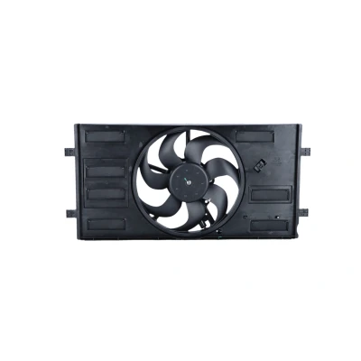 Image of 2Q0121203, 2Q0121207 Cooling fan NRF 470145 400W with radiator shroud SEAT: IBIZA 5