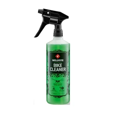 Image of WELDTITE Lime Scent Bike Cleaner Bottle Power &amp; Mist Spray Modes, Biodegradable, 1 Litre