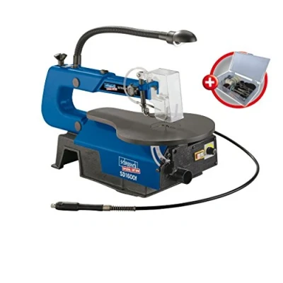Image of Scheppach SD1600F Variable Speed Hobby Scroll Saw with Tool Kit (103 Pieces)