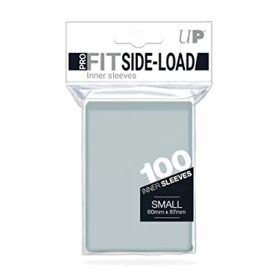 Image of Ultra Pro UPR84650 Fit Small Size Side Load Deck Protector Sleeves 100 Pack