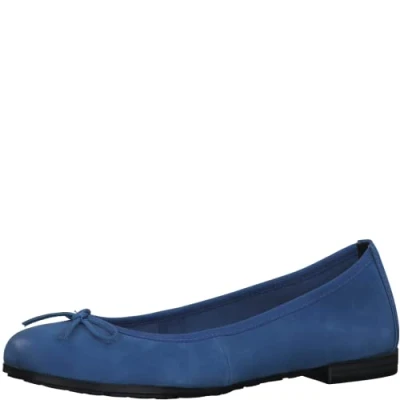 Image of MARCO TOZZI Women&#039; 2 22100 20 Ballet Flat, Royal Nubuck, 6 UK