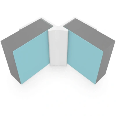 Image of Internal Corner Trim (White Type A)