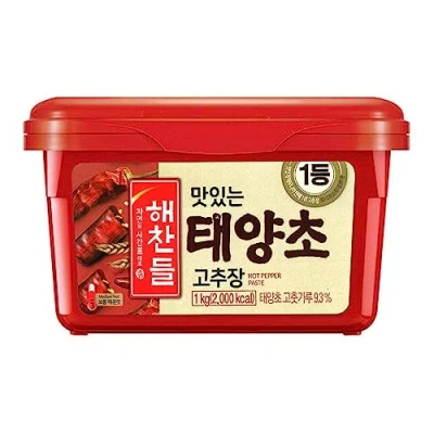 Image of CJ Haechandle Gochujang Hot Red Chilli Pepper Paste Medium in Tube 1kg