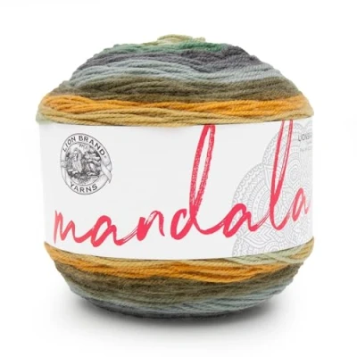 Image of Lion Brand Yarn Mandala, Multicolor for Knitting, Crochet and Crafting, Werewolf, 1 Pack
