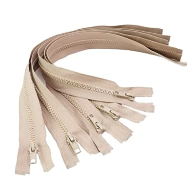 Image of Trimz Zipper, Beige, 5 Pieces