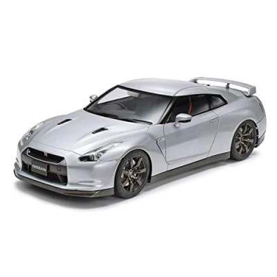 Image of TAMIYA TAM24300 24300 Nissan Vehicle 300024300 GT R Road Version Car Model Kit 1:24, Unvarnished, Mittel