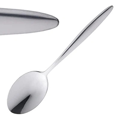 Image of Olympia Saphir Dessert Spoon 18/10 Stainless Steel Serving Cutlery 12pc