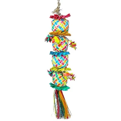 Image of Planet Pleasures Flower Tower Bird Toy, Medium