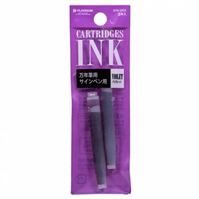Image of PLATINUM Purple Ink Cartridges (Pack of 2)