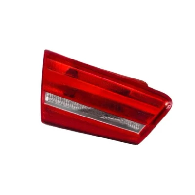 Image of 4G5945093, 4G5945093F Rear light VALEO 044519 ORIGINAL PART Left Inner Section red with bulbs bulb holder AUDI: A6 C7 Saloon