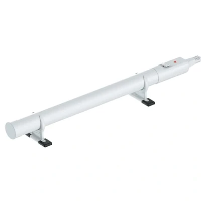Image of Hylite Slimline Ecoheater Tube Heater with Thermostat White 500mm 55W