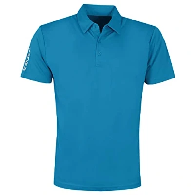 Image of Stuburt Mens Sport Tech Golf Polo Shirt Bondi Blue S
