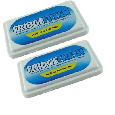 Image of 2 Pack Fridge Fresh Eliminates Bad Odours Keeps Your Smelling Carbon Crystals