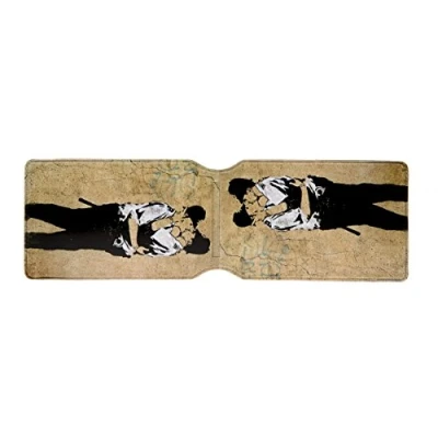 Image of Banksy Kissing Coppers Oyster Card Holder