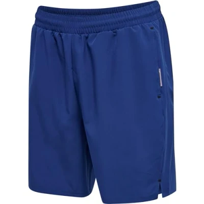 Image of hummel Hmlmove Grid Woven Men&#039;s Shorts Sodalite Blue