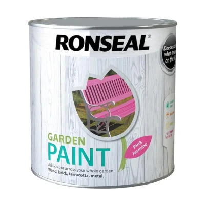 Image of Ronseal Garden Paint Pink Jasmine 750ml