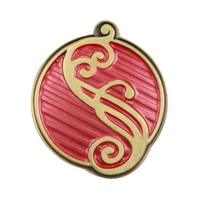 Image of Wicked: Glinda Shiz Pin, University Pin Badge from The Noble Collection