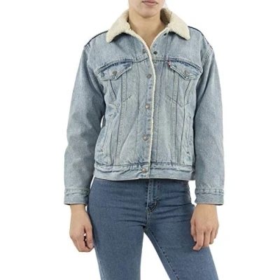 Image of Levi&#039;s Trucker Light jacket, Women&#039;s, Size: Medium, Strangerways