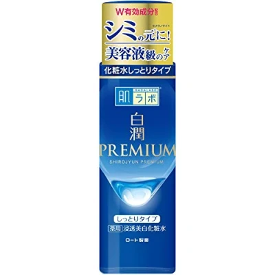 Image of Rohto Hadalabo Shirojun Premium Medicated Penetration Whitening Lotion 170ml Moist