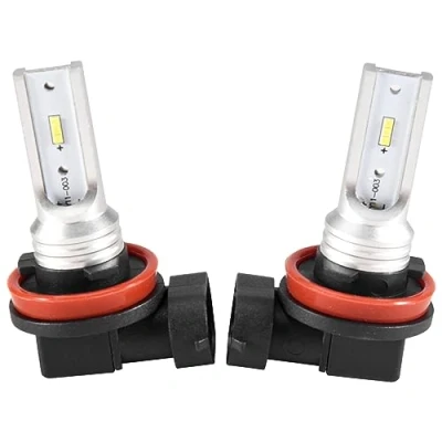 Image of Cuziolr H8 H11 H16 Led Fog Light Bulb, Lamp High Power Csp Y11, Cool White 6500K (Pack Of 2)