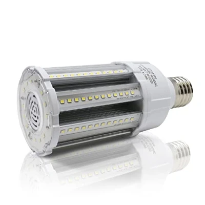 Image of Bright Source 40w E40 LED Corn Light Bulb 6000k Daylight (5,200 Lumen) 140 Lumens Per Watt, 360 Beam Angle, Replaces Metal Halide/Son/HID/HPS for Parking, Stadiums, Warehouse &amp; Factory