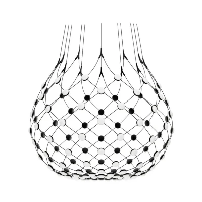 Image of Luceplan Mesh pendant light Ø 100cm 2m suspension system