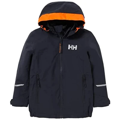 Image of Helly Hansen Kids Unisex Shelter Jacket 2.0, 7, Navy