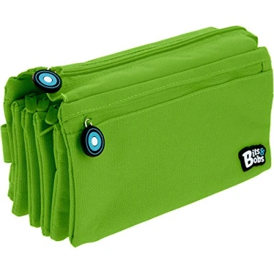 Image of Grafoplás Bits &amp; Bobs Pencil Cases 23 Centimeters Green (Verde)