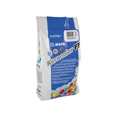 Image of Mapei Keracolor Cement Grey 113 FF High Performance Water Repellent Mortar for Grouting Grout Up to 6 mm Pack of 5.00 kg