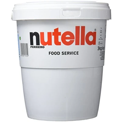 Image of Nutella Chocolate Hazelnut Spread 3kg Tub 1x3kg