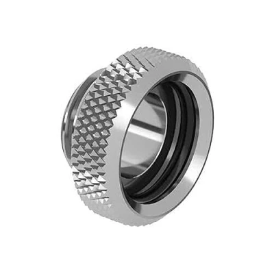 Image of Barrow G1/4 14mm OD Mini Hard Tube Push Fitting Shiny Silver