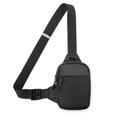 Image of Chest Crossbody Bag, Waterproof Sling Bag with Adjustable Strap for Men Women Running,Walking,Jogging,Climbing,Cycling,Outdoor Sports