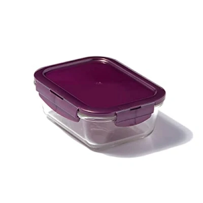 Image of Lock &amp; Eco 640ml Rectangular Oven Glass Container