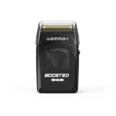 Image of Gamma+ Boosted Electric Shaver for Men with 3 Blades, Razor Beard &amp; Hair, 100 Minutes Cordless Running Time, Mini Foil Rechargeable 150 gr, Motor 11.000 RPM