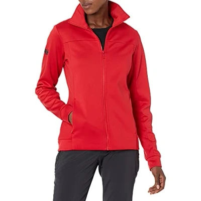 Image of Helly Hansen Women&#039;s Fleece Jacket, Red, XS UK