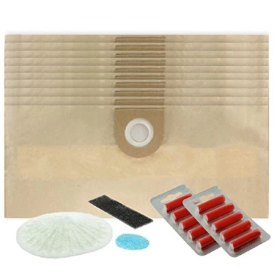 Image of SPARES2GO Dust Bags &amp; Filter Set for Vax 3 in 1 Multifunction 6131 Vacuum Cleaners (10 Air Fresheners)