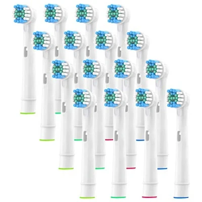 Image of YanBan 16pcs Replacement Toothbrush Heads Compatible with Oral b ElectricToothbrush Refills, for Precision Clean, Professional Care Brush