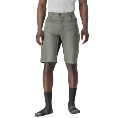 Image of CASTELLI 4520027 UNLIMITED BAGGY SHORT Men&#039;s Shorts FOREST GRAY S