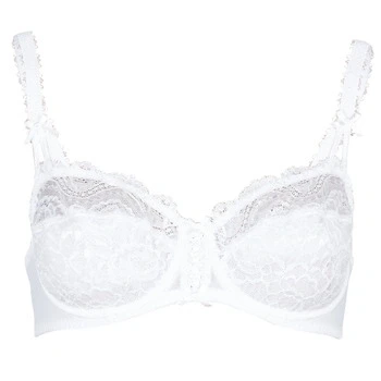 Image of PLAYTEX FLOWER ELEGANCE women&#039;s Underwire bras in White